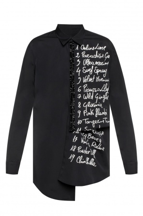 Asymmetrical shirt with print, zdjęcie 1 Asymmetrical shirt with print od Dsquared2